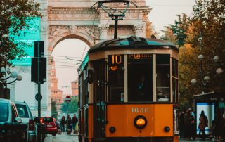 Milan tram ride through historic streets – top attraction for travelers