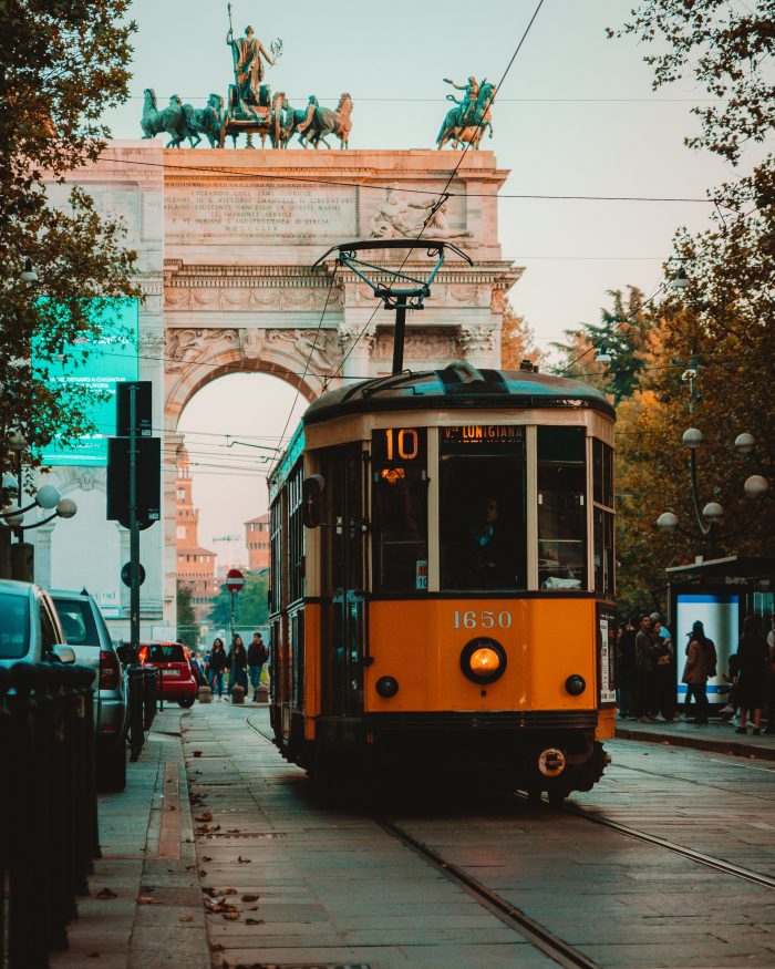 Milan tram ride through historic streets – top attraction for travelers