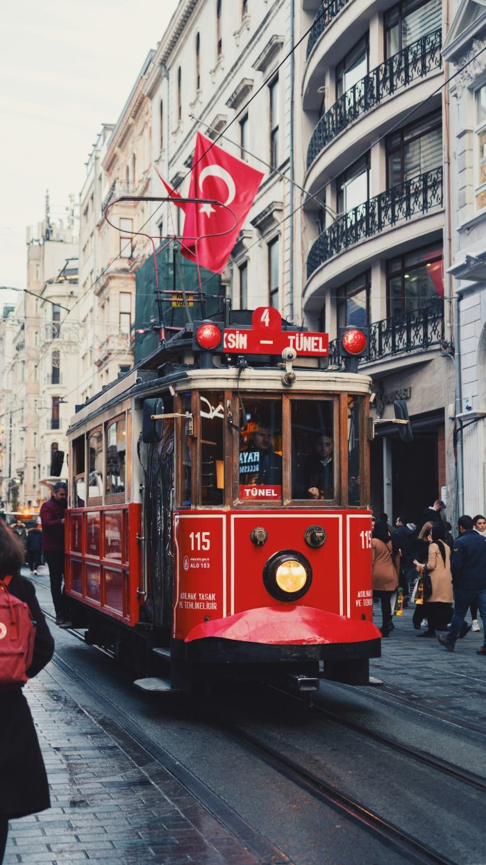 Discover the historic tram ride at Taksim Square, Istanbul with Avenue Travels