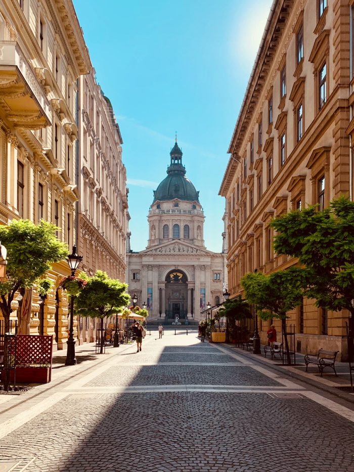Charming street in Budapest — explore the vibrant culture and historic architecture of Hungary’s capital with our exclusive travel packages